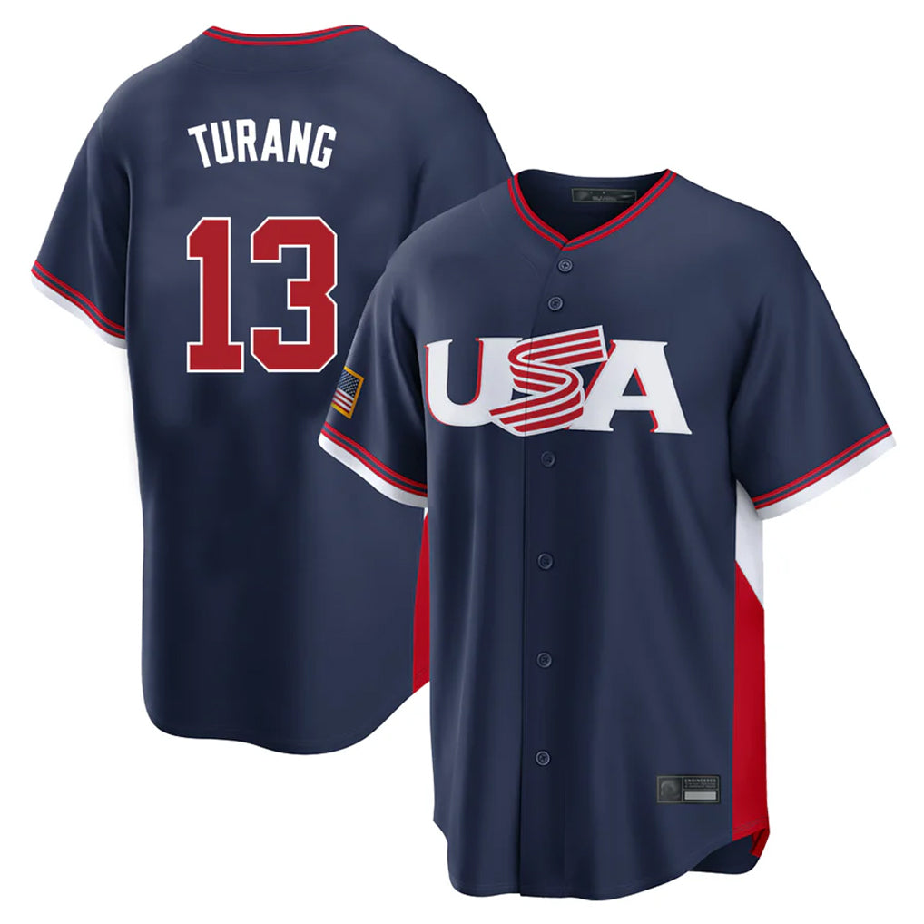 Friene NY.Yankees #13 Jazz Chisholm Jr Player Navy USA 2026 World Classic Limited Game Stitched Jerseys