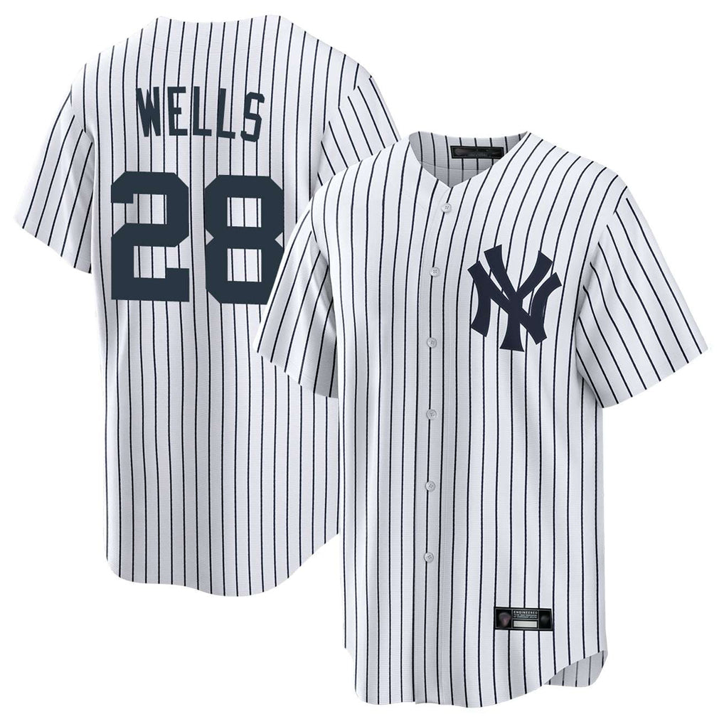 Friene NY.Yankees #28 Austin Wells Player White Game Home Stitched Jerseys