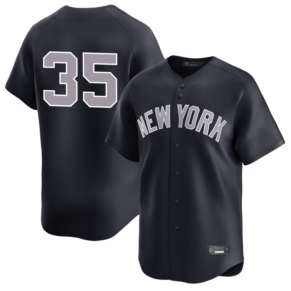 Friene NY.Yankees #35 Cody Bellinger Player Navy Limited Home Stitched Jerseys