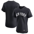 Friene NY.Yankees ## Yankees Blank Player Navy Home Replica Elite Stitched Jerseys