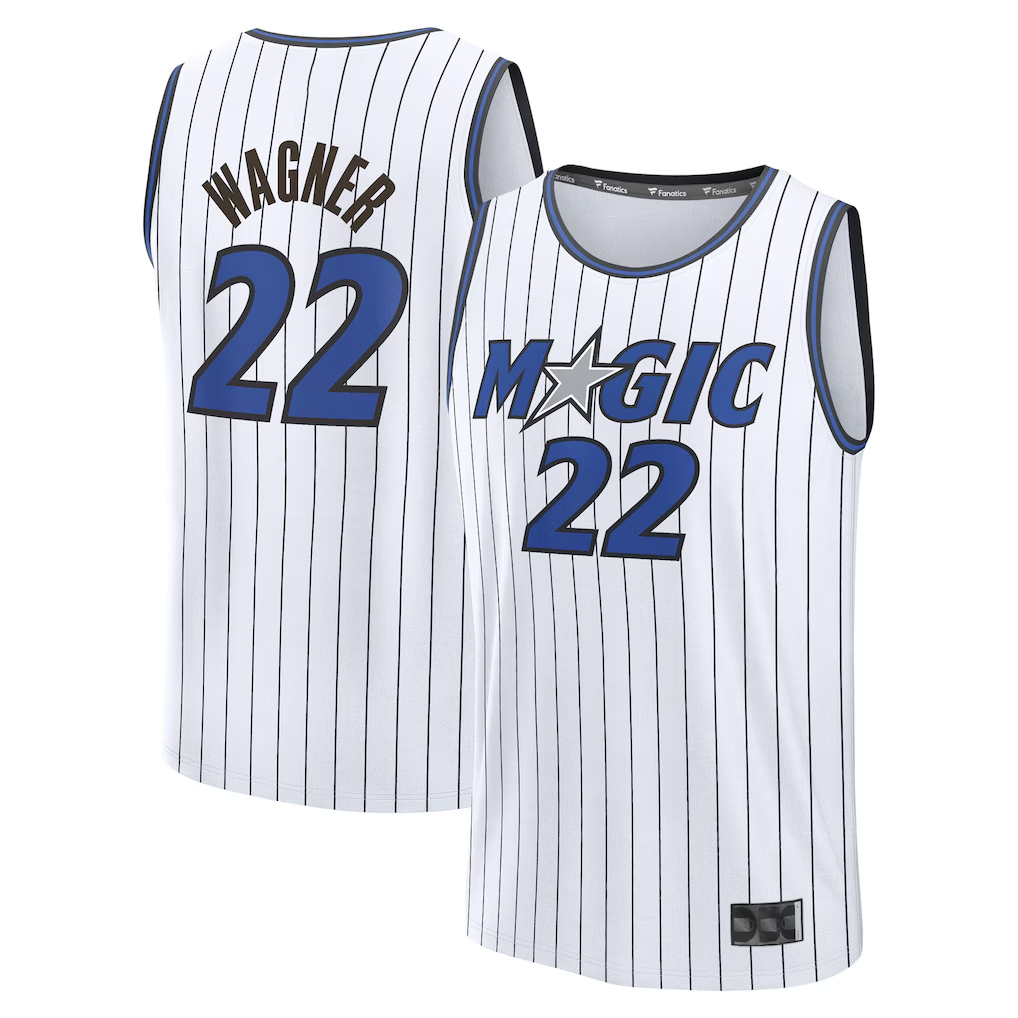 Friene O.Magic #22 Franz Wagner White Fast Break Replica Player Jerseys - Association Edition