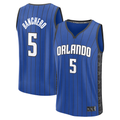 Friene O.Magic #5 Paolo Banchero Blue Fast Break Replica Player Jerseys - Statement Edition