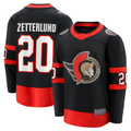 Friene O.Senators #20 Fabian Zetterlund Black Home Breakaway Jerseys