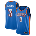 Friene OC.Thunder #3 Jalen Williams Blue Swingman Stitched Jerseys - Icon Edition