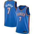 Friene OC.Thunder #7 Chet Holmgren Blue 2022 Draft First Round Pick Player Swingman Stitched Jerseys - Icon Edition