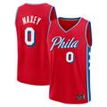 Friene P.76ers #0 Tyrese Maxey  Red Fast Break Replica Player Jerseys - Statement Edition