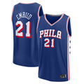 Friene P.76ers #21 Joel Embiid Royal Fast Break Replica Player Jerseys - Icon Edition