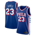 Friene P.76ers #23 LeBron James Royal Swingman Stitched Jerseys- Icon Edition