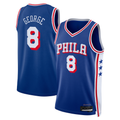 Friene P.76ers #8 Paul George Royal 2024 Offseason Addition Swingman Jerseys