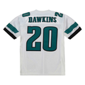 Friene P.Eagles 1996 #20 Brian Dawkins Mitchell & Ness White Authentic Throwback Retired Player Puhic Stitched Jerseys
