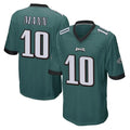 Friene P.Eagles #10 Braden Mann Player Team Color Green Home Game Stitched Jerseys
