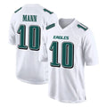Friene P.Eagles #10 Braden Mann Player White Tundra Fashion Home Game Stitched Jerseys
