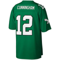 Friene P.Eagles #12 Randall Cunningham Mitchell & Ness Kelly Green Legacy Replica Stitched Jerseys