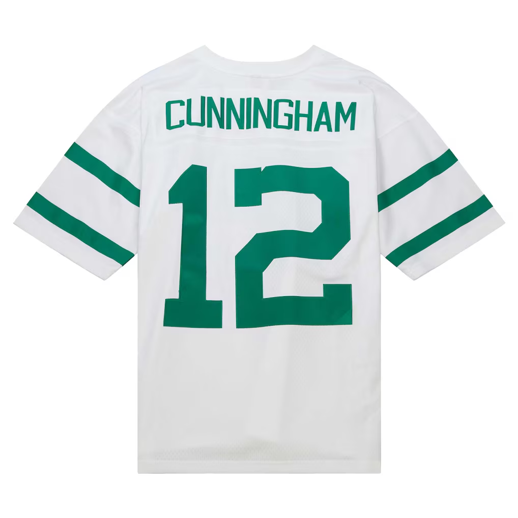 Friene P.Eagles #12 Randall Cunningham Mitchell & Ness White Legacy Replica Stitched Jerseys