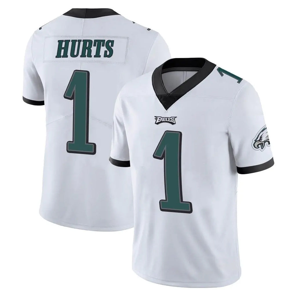 Friene P.Eagles #1 Jalen Hurts Player White Limited Vapor Untouchable Home Game Stitched Jerseys