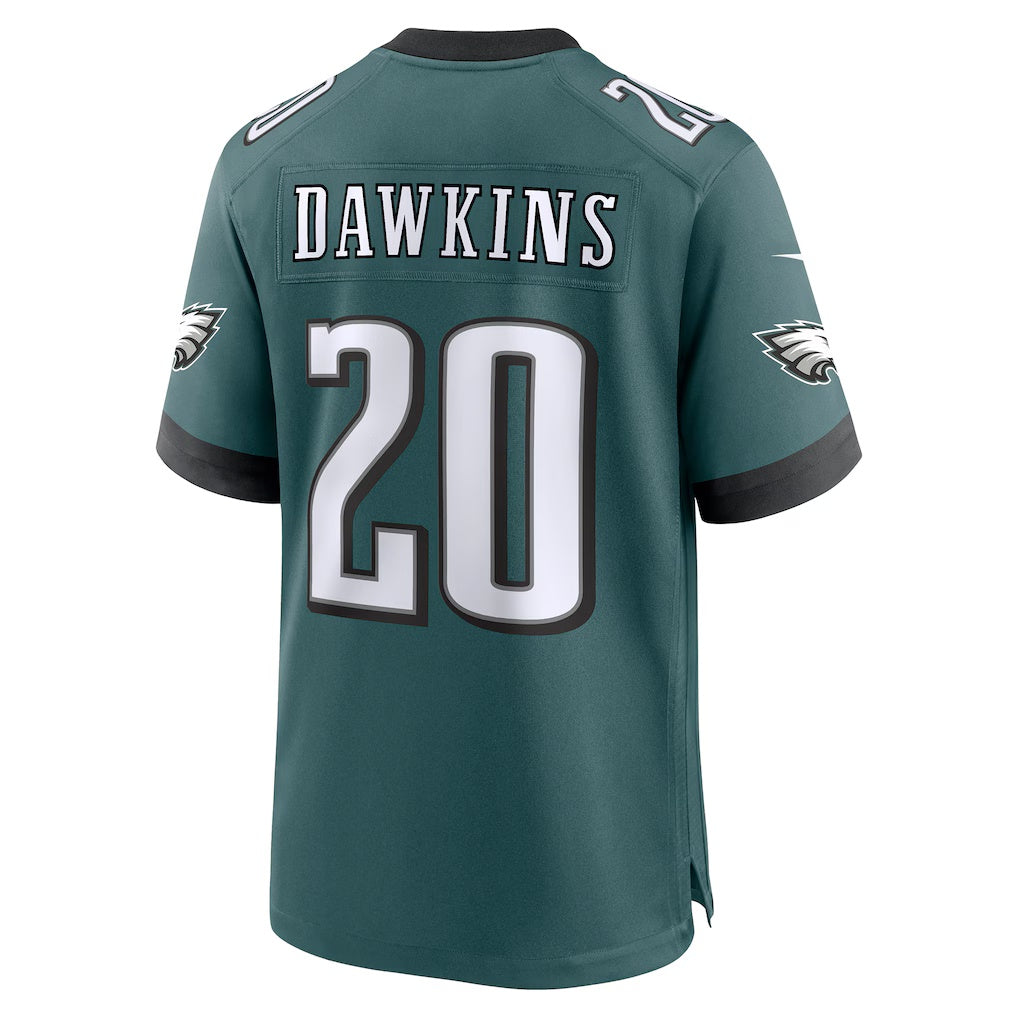 Friene P.Eagles #20 Brian Dawkins Midnight Green Team Retired Player Game Stitched Jerseys