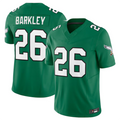 Friene P.Eagles #26 Saquon Barkley Green Alternate Vapor F.U.S.E. Limited Jersey -Stitched American Stitched Jerseys