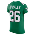 Friene P.Eagles #26 Saquon Barkley Kelly Green Alternate Vapor F.U.S.E. Elite Stitched Jerseys