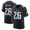 Friene P.Eagles #26 Saquon Barkley Player Black Game Home Stitched Jerseys