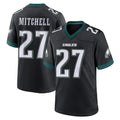 Friene P.Eagles #27 Quinyon Mitchell Player Black Game Home Stitched Jerseys