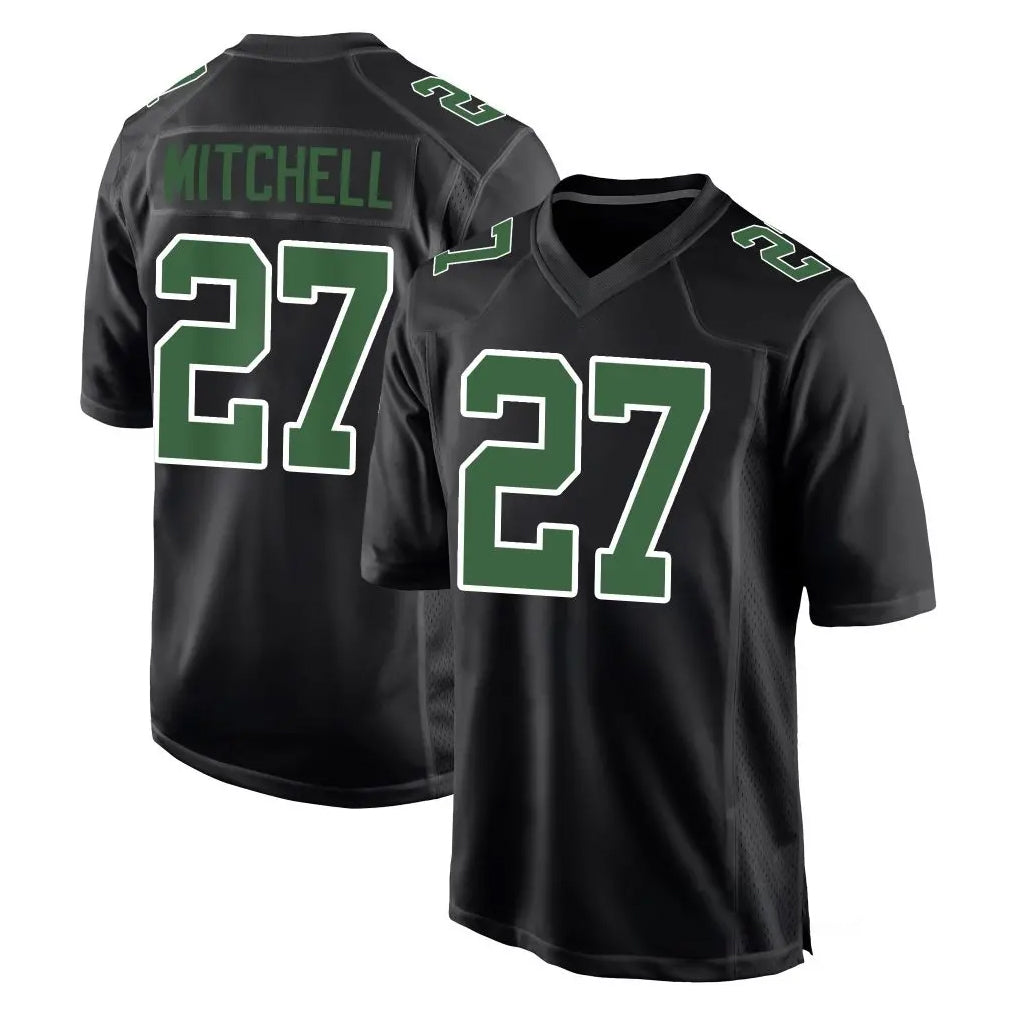 Friene P.Eagles #27 Quinyon Mitchell Player Carbon Green Fashion Home Game Stitched Jerseys