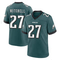 Friene P.Eagles #27 Quinyon Mitchell Player Green Home Game Stitched Jerseys