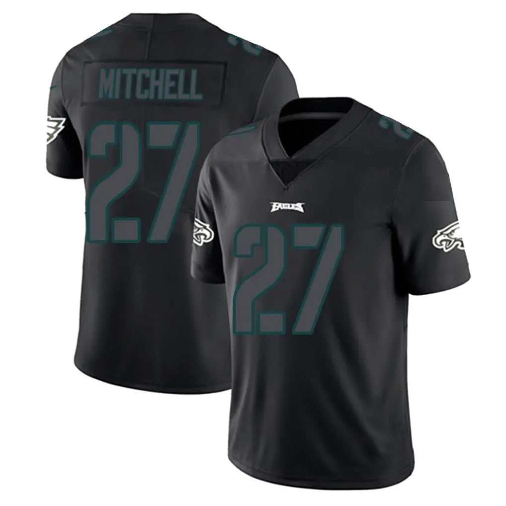 Friene P.Eagles #27 Quinyon Mitchell Player Limited Black Impact Home Game Stitched Jerseys