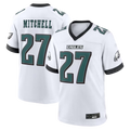 Friene P.Eagles #27 Quinyon Mitchell White Game Stitched Jerseys