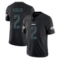 Friene P.Eagles #2 Riq Woolen Player Limited Black Impact Home Game Stitched Jerseys