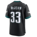Friene P.Eagles #33 Cooper DeJean Black 2024 Draft Alternate Player Game Jersey Stitched American Stitched Jerseys
