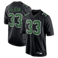 Friene P.Eagles #33 Cooper DeJean Player Black Carbon Kelly Stitched Jerseys