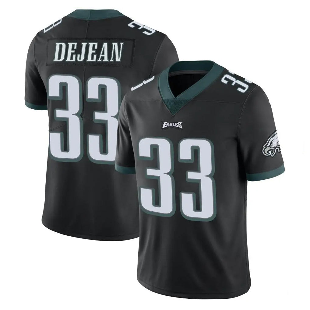 Friene P.Eagles #33 Cooper DeJean Player Black Limited Vapor Untouchable Home Game Stitched Jerseys
