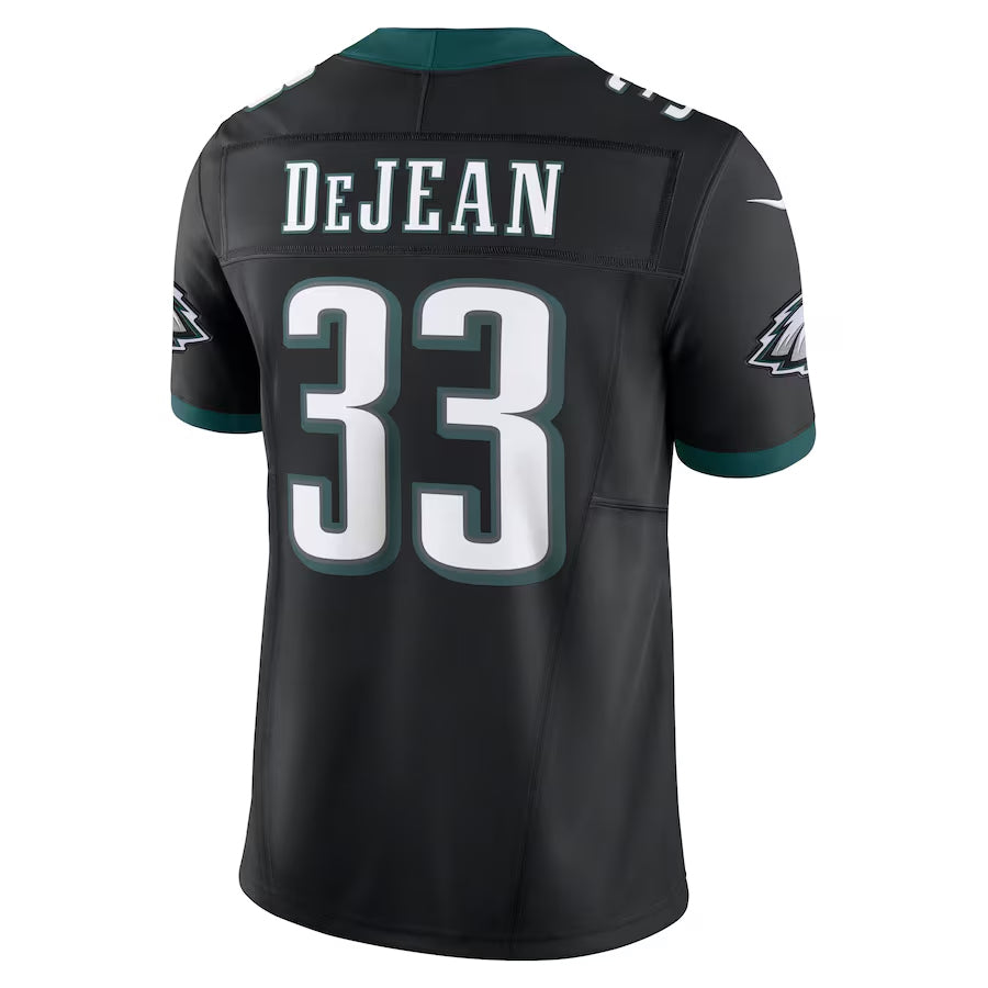 Friene P.Eagles #33 Cooper DeJean Player Black Vapor F.U.S.E. Limited Stitched Jerseys
