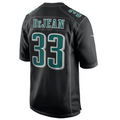 Friene P.Eagles #33 Cooper DeJean Player Carbon Black Super Bowl LIX Fashion Game Player Stitched Jerseys