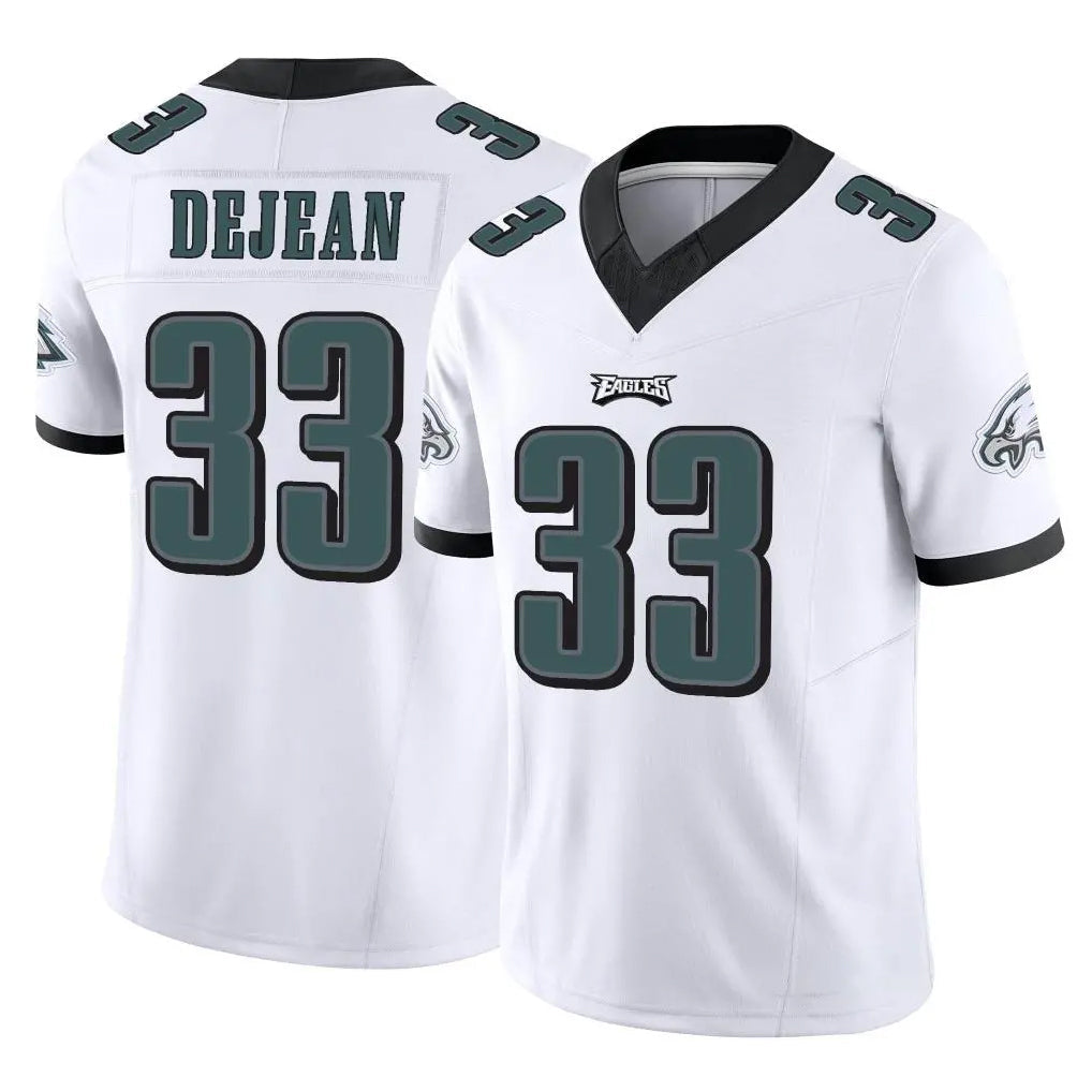 Friene P.Eagles #33 Cooper DeJean Player White Limited Vapor F.U.S.E. Home Game Stitched Jerseys