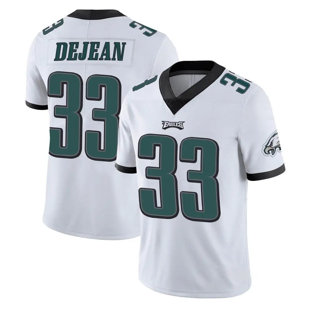Friene P.Eagles #33 Cooper DeJean Player White Limited Vapor Untouchable Home Game Stitched Jerseys