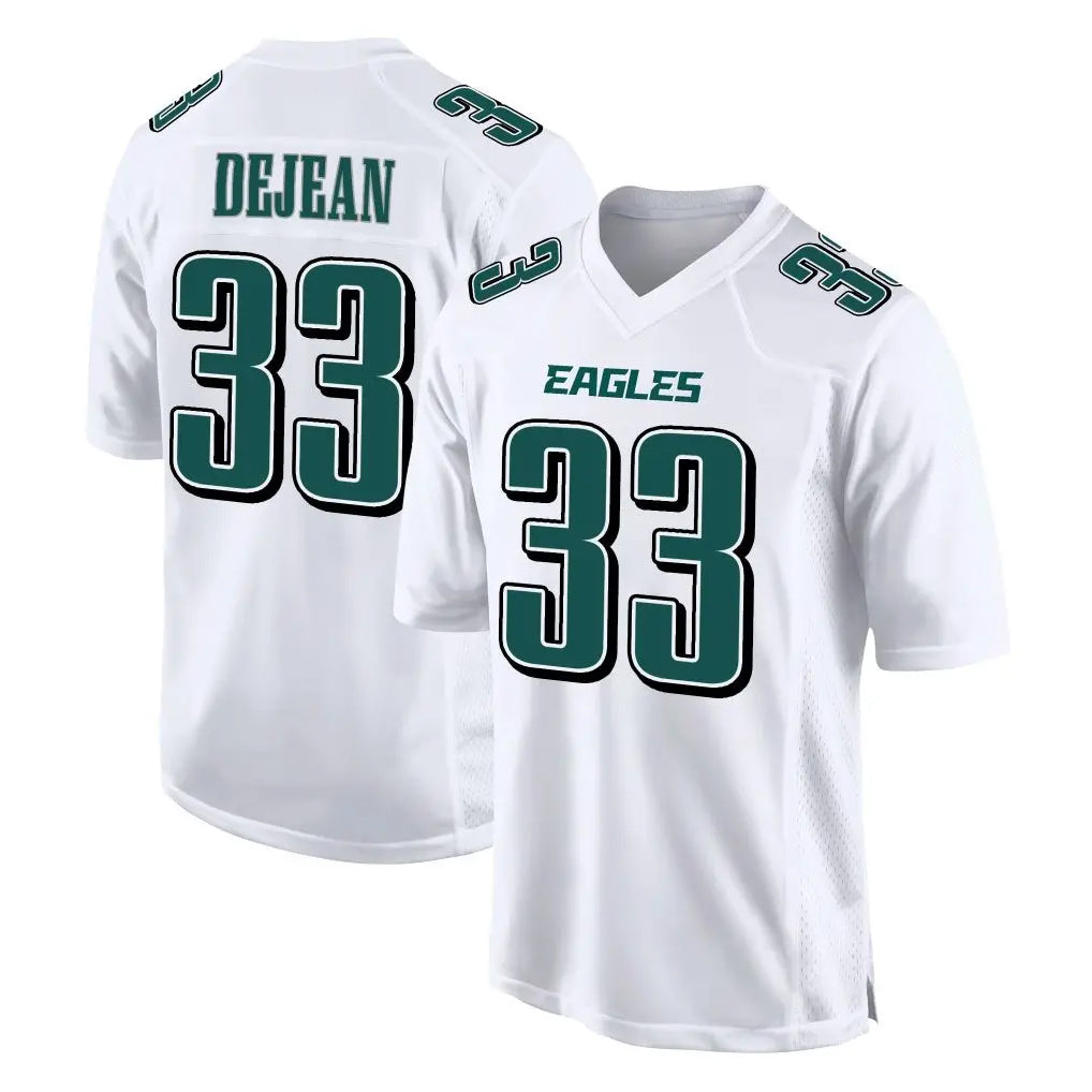 Friene P.Eagles #33 Cooper DeJean Player White Tundra Fashion Home Game Stitched Jerseys