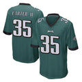 Friene P.Eagles #35 Michael Carter II Player Team Color Green Home Game Stitched Jerseys