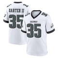 Friene P.Eagles #35 Michael Carter II Player White Game Home Stitched Jerseys