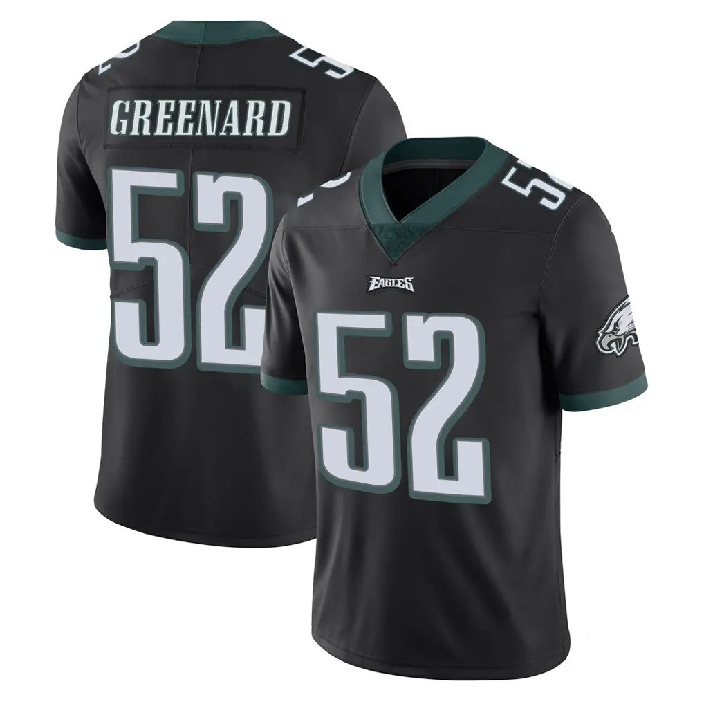 Friene P.Eagles #52 Jonathan Greenard Player Black Limited Vapor Untouchable Home Game Stitched Jerseys