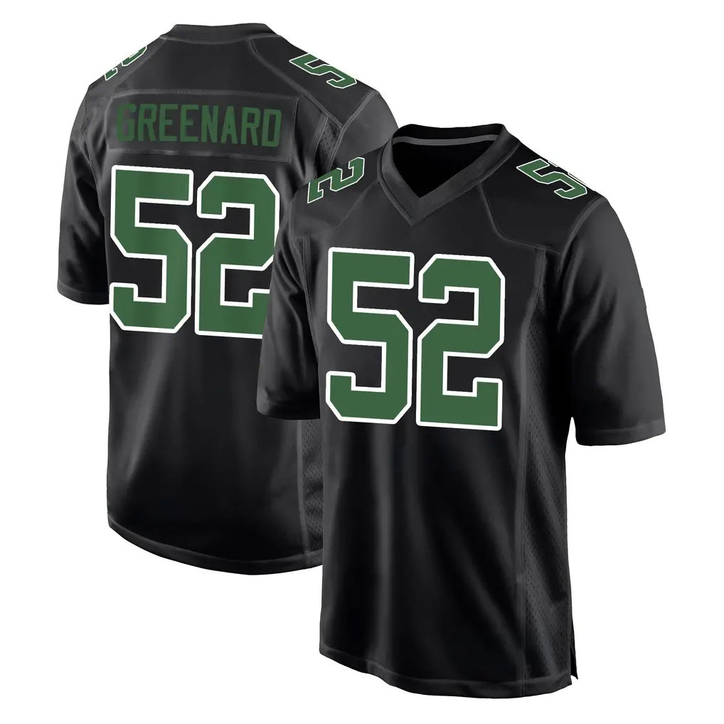 Friene P.Eagles #52 Jonathan Greenard Player Carbon Green Fashion Home Game Stitched Jerseys