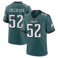 Friene P.Eagles #52 Jonathan Greenard Player Green Home Game Stitched Jerseys