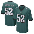 Friene P.Eagles #52 Jonathan Greenard Player Team Color Green Home Game Stitched Jerseys