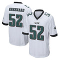 Friene P.Eagles #52 Jonathan Greenard Player White Home Game Stitched Jerseys