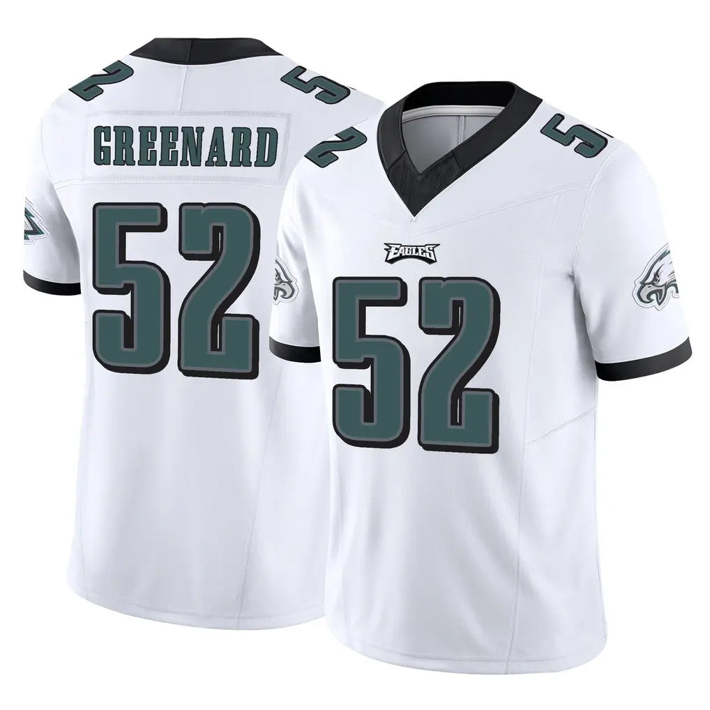 Friene P.Eagles #52 Jonathan Greenard Player White Limited Vapor F.U.S.E. Home Game Stitched Jerseys