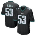 Friene P.Eagles #53 Zack Baun Player Black Home Game Stitched Jerseys