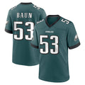 Friene P.Eagles #53 Zack Baun Player Green Home Game Stitched Jerseys