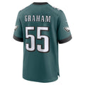 Friene P.Eagles #55 Brandon Graham Midnight Green Team Game Stitched Jerseys