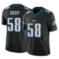 Friene P.Eagles #58 Jalyx Hunt Player Black Limited Vapor F.U.S.E. Home Game Stitched Jerseys