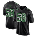 Friene P.Eagles #58 Jalyx Hunt Player Carbon Green Fashion Home Game Stitched Jerseys